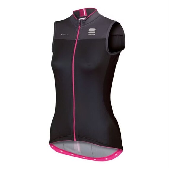 Sportful Bodyfit Sleeveless Ladies Cycle Jersey, Size S - Picture 2 of 4